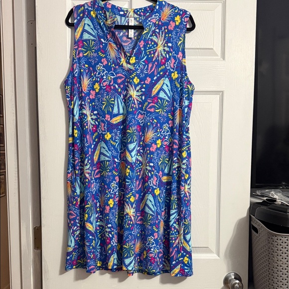 Dear Scarlett Dresses & Skirts - Vibrant Blue Sleeveless Dress